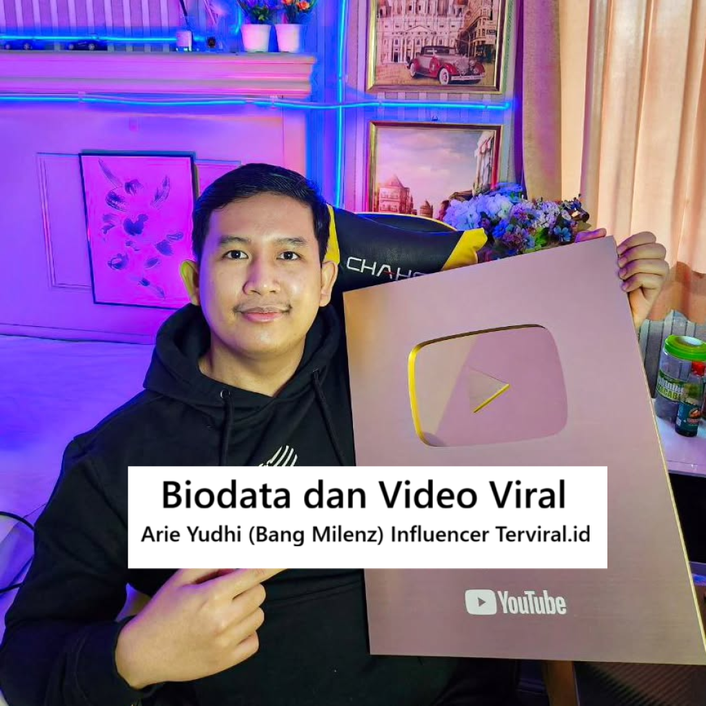 Biodata dan Video Viral Arie Yudhi (Bang Milenz) Influencer Terviral