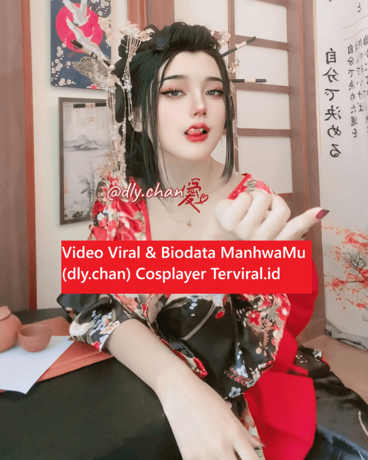 Video Viral & Biodata ManhwaMu (dly.chan) Cosplayer TikTok dan ...