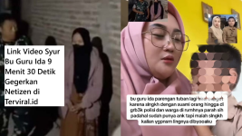 Link Video Syur Bu Guru Ida 9 Menit 30 Detik Gegerkan Netizen