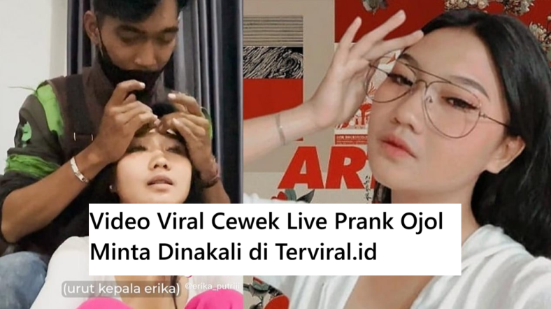 Video Viral Cewek Live Prank Ojol Minta Dinakali