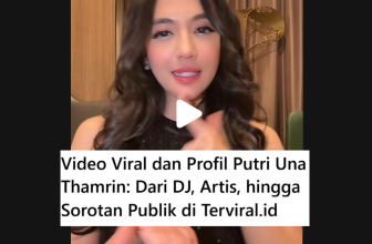 Video Viral dan Profil Putri Una Thamrin: Dari DJ, Artis, hingga Sorotan Publik