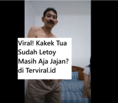 Viral! Kakek Tua Sudah Letoy Masih Aja Jajan? Netizen Geleng-Geleng Lihat Kelakuannya!