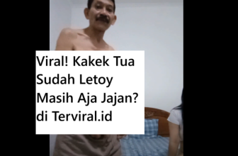 Viral! Kakek Tua Sudah Letoy Masih Aja Jajan? Netizen Geleng-Geleng Lihat Kelakuannya!