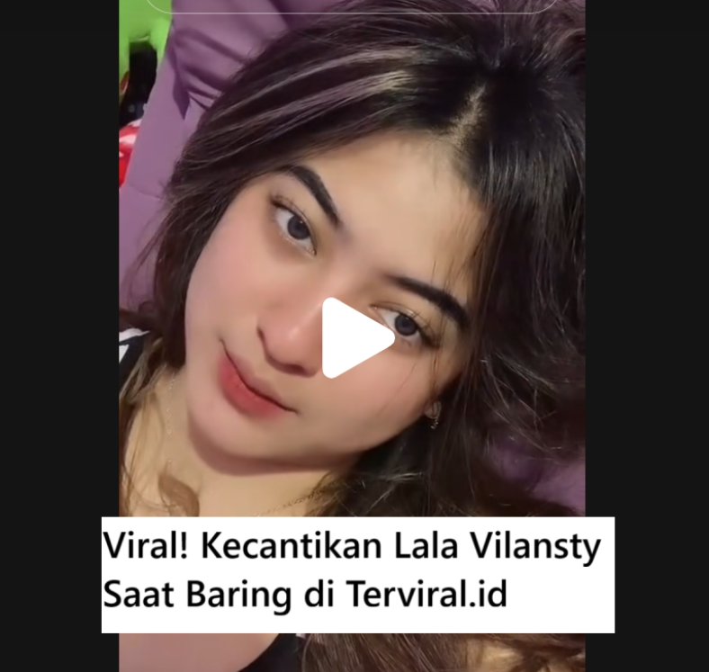 Viral! Kecantikan Lala Vilansty Saat Baring di Tempat Tidur Bikin Netizen Terpana
