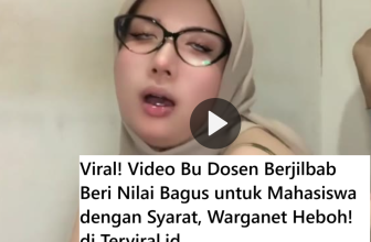 Viral! Video Bu Dosen Berjilbab Beri Nilai Bagus untuk Mahasiswa dengan Syarat, Warganet Heboh!