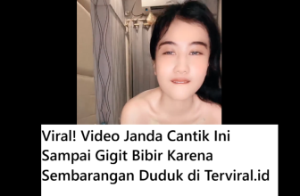 Viral! Video Janda Cantik Ini Sampai Gigit Bibir Karena Sembarangan Duduk