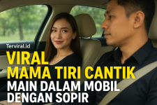Viral Video Mama Tiri Cantik Main Dalam Mobil dengan Sopir