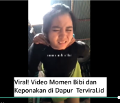 Viral! Video Momen Bibi dan Keponakan di Dapur Bikin Netizen Heboh