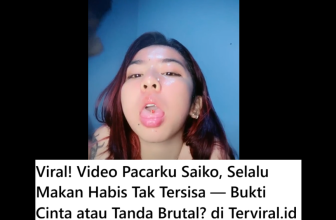 Viral! Video Pacarku Saiko, Selalu Makan Habis Tak Tersisa — Bukti Cinta atau Tanda Brutal?