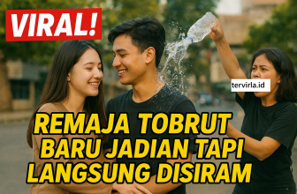 Viral! Video Remaja Tobrut Baru Jadian Tapi Langsung Disiram 2 Kali