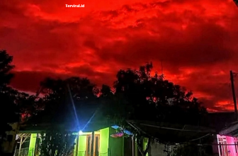 Fenomena Langit Merah Darah di Pandeglang Banten: Penjelasan Ilmiah Rayleigh Scattering yang Viral