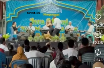 Kontroversi Viral Biduan Goyang di Panggung Isra Mikraj Banyuwangi