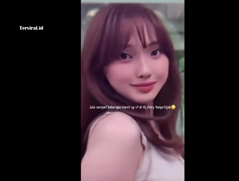 Viral Video Jule Tanpa Hijab dan Pakai Tank Top