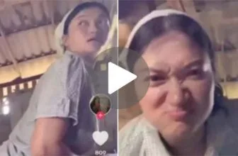 Video Ibu dan Anak Tiri Viral Main di Dapur Pondok Kebun Sawit