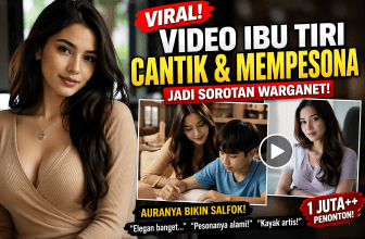Viral! Video Ibu Tiri Cantik dan Mempesona Jadi Sorotan Warganet
