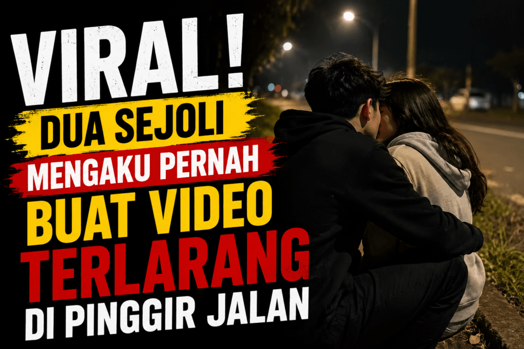 Viral! Dua Sejoli Mengaku Pernah Buat Video Terlarang di Pinggir Jalan, Netizen Heboh