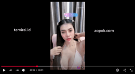 Viral! Video Avika Ebot Cantik Live Kostum Nakal Ketahuan Mama
