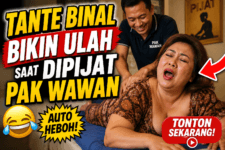 Tante Binal Bikin Ulah Saat Dipijat Pak Wawan, Warga Heboh dan Video Singkatnya Viral di Media Sosial