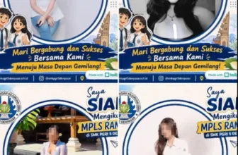 Viral Foto Twibbon MPLS Siswa Bali Baru Tuai Sorotan