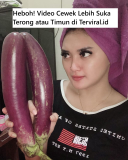 Heboh! Video Cewek Lebih Suka Terong atau Timun