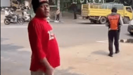 Viral Ini Sebabnya Sule Ditilang Petugas Dishub Jakarta