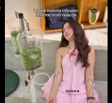 Kontroversi Viral! Kafe di Bali Sajikan Minuman Matcha Pakai Kemasan Infus, Netizen Soroti Bahaya dan Etika