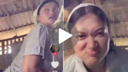 Video Ibu dan Anak Tiri Viral Main di Dapur Pondok Kebun Sawit