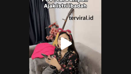 Video Viral Cara Ampuh Ajak Istri Ibadah