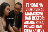 Video Viral Mahasiswi Cantik dan Rektor Diruang Sempit