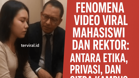 Video Viral Mahasiswi Cantik dan Rektor Diruang Sempit