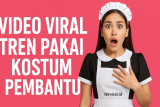 Video Viral Tren Pakai Kostum Pembantu
