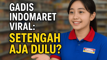 Viral! Gadis Indomart Minta “Setengah Aja Dulu”, Netizen Heboh dan Banjiri Kolom Komentar