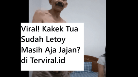 Viral! Video Kakek Tua Sudah Letoy Masih Aja Jajan? Netizen Geleng-Geleng Lihat Kelakuannya!