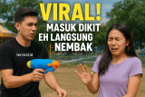 Viral! Masuk Dikit Eh Langsung Nembak, Ceweknya Heboh dan Penasaran