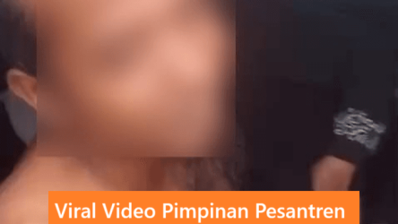 Viral Video Pimpinan Pesantren  Dengan Wanita Bercadar Digerebek Warga