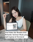 Viral Video dan Biodata Erika Richardo: Seniman Muda yang Jadi Inspirasi