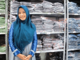 Bisnis Sulam Hijab Rejeki Pantang Menyerah