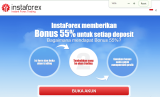 Bonus 55% Setiap Kali Deposit di Instaforex