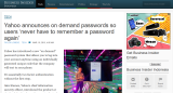 Password Baru Yahoo Berkonsep Pesan Singkat